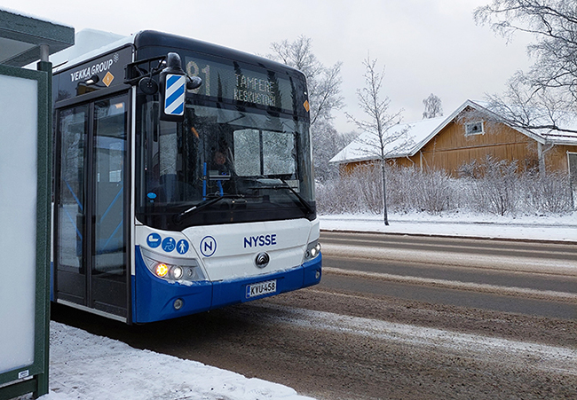 Nyssen linjoihin on tulossa muutoksia 7.1.2025 alkaen – Ylöjärvellä vaikuttaa linjoihin 22 ja 81