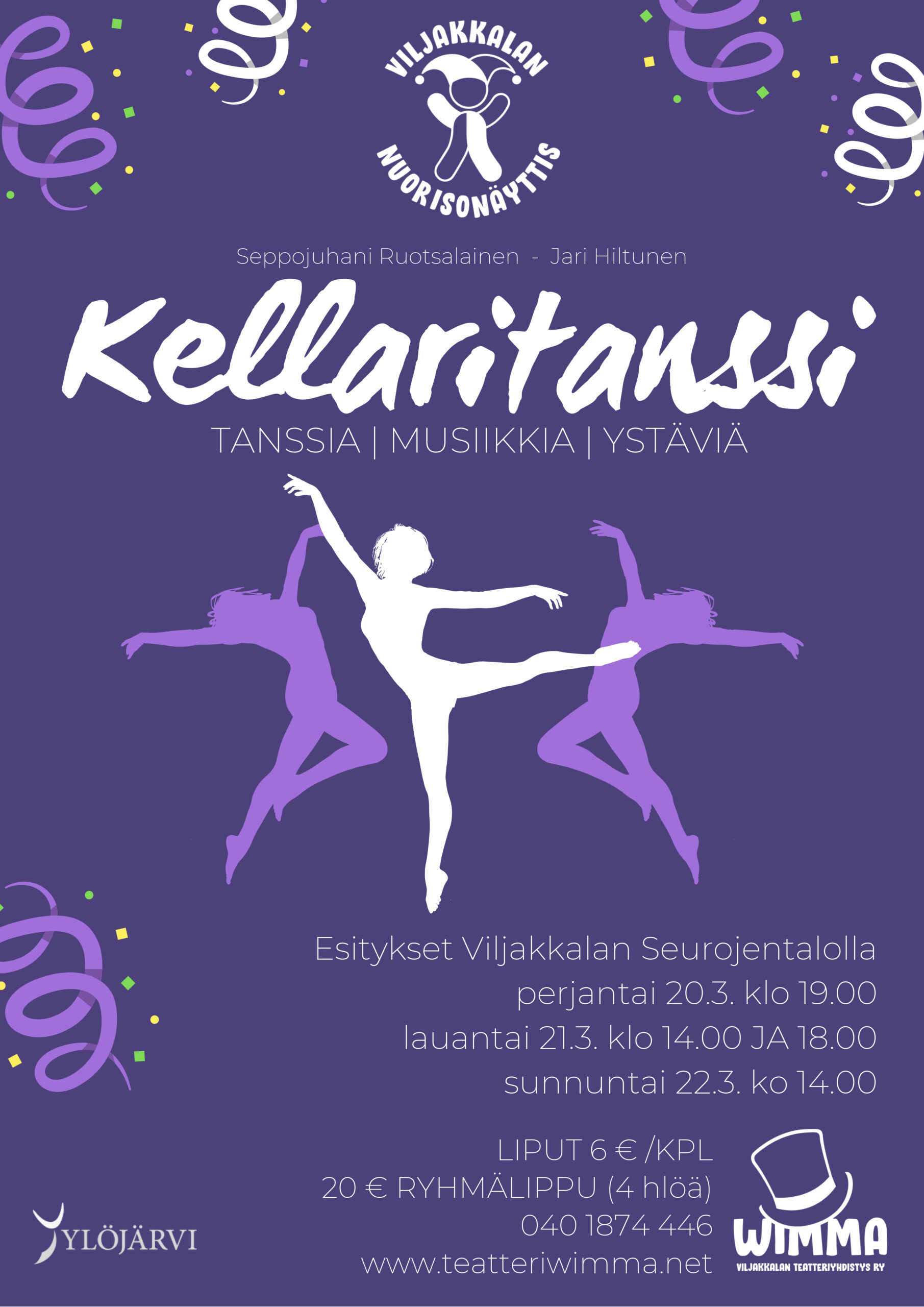 Keväältä peruuntunut Viljakkalan Nuorisonäyttiksen Kellaritanssi saa ensi-iltansa 21.11.
